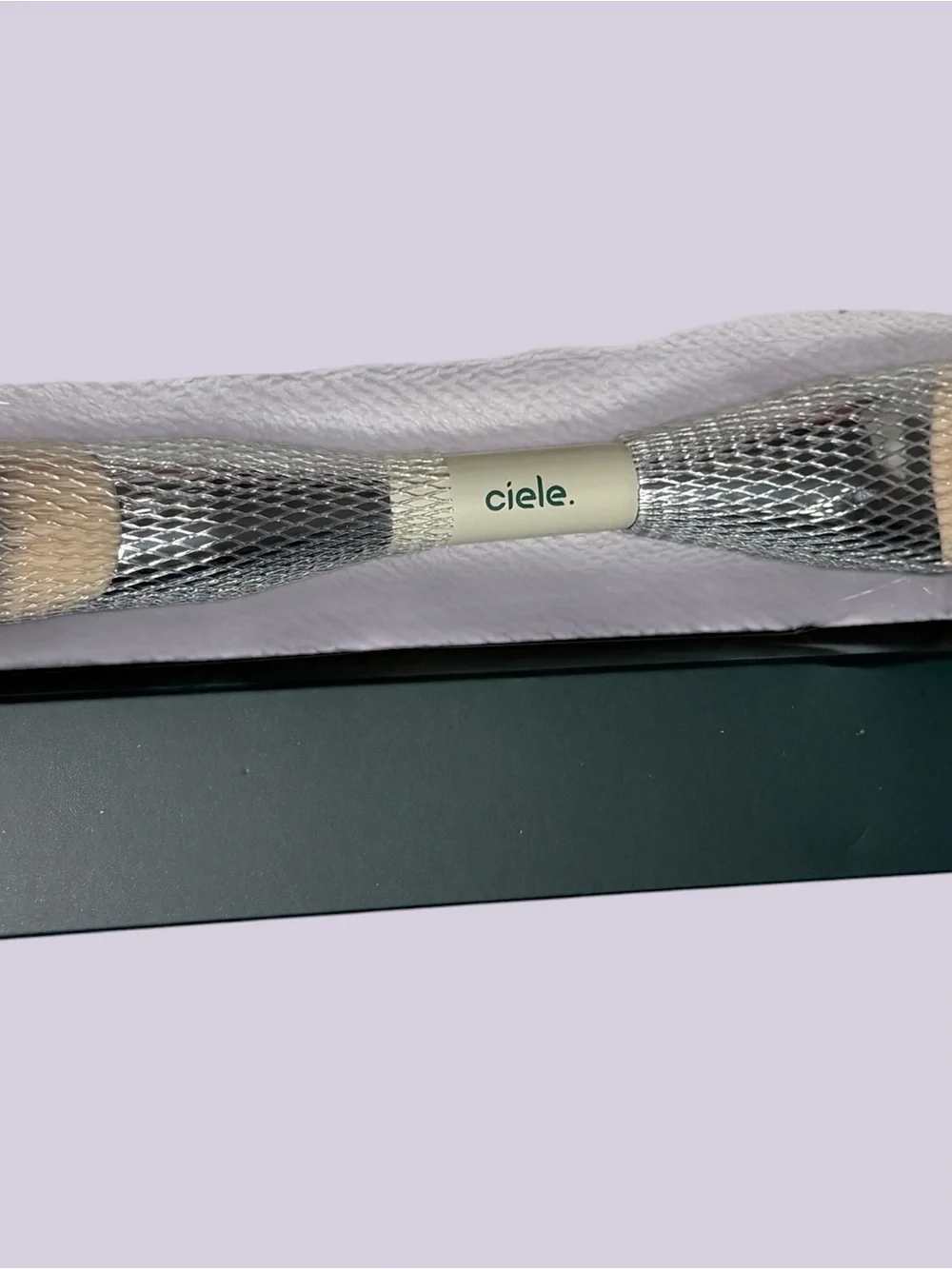 Ciele Makeup Brush Duo - White Handle NIB